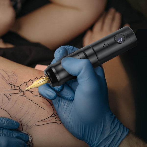 Planet Gates Wireless Tattoo Machine Pen Rotary Tattoo Eyebrow Machine for Body Art Wireless Tattoo Pen Professional Coreless Motor