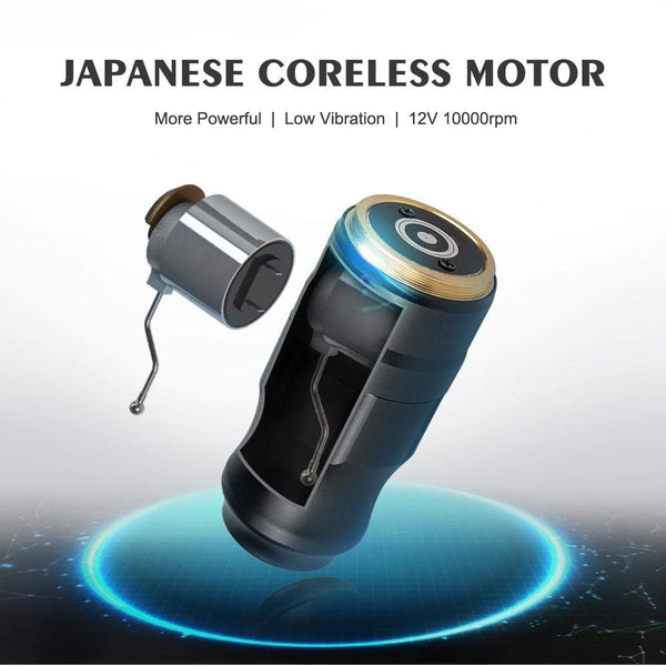 Planet Gates Wireless Tattoo Machine Pen Rotary Tattoo Eyebrow Machine for Body Art Wireless Tattoo Pen Professional Coreless Motor