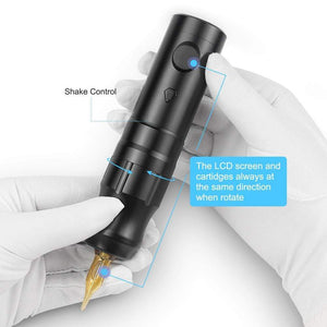 Planet Gates Wireless Tattoo Machine Pen Rotary Tattoo Eyebrow Machine for Body Art Wireless Tattoo Pen Professional Coreless Motor
