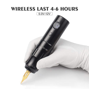 Planet Gates Wireless Tattoo Machine Pen Rotary Tattoo Eyebrow Machine for Body Art Wireless Tattoo Pen Professional Coreless Motor