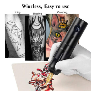 Planet Gates Wireless Tattoo Machine Pen Rotary Tattoo Eyebrow Machine for Body Art Wireless Tattoo Pen Professional Coreless Motor