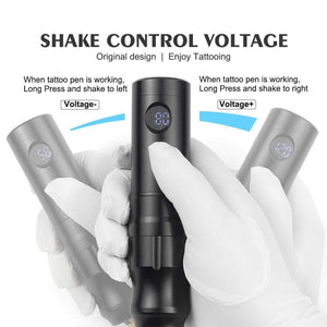 Planet Gates Wireless Tattoo Machine Pen Rotary Tattoo Eyebrow Machine for Body Art Wireless Tattoo Pen Professional Coreless Motor