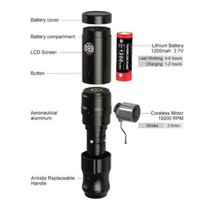 Planet Gates Wireless Tattoo Pen Machine Japanese Coreless Motor 2 Battery Pack Tattoo Supplies