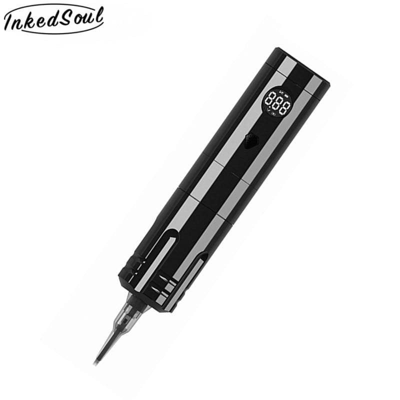 Planet Gates Wireless Tattoo Pen Machine Liner Shader Powerful Coreless Motor with Removable Battery for Eyebrow and Tattoo