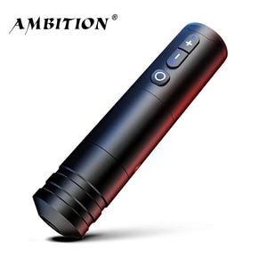 Planet Gates Wireless Tattoo Pen Machine Powerful Coreless DC Motor Fast Charging 2400 mAh Lithium Battery for Artist Body
