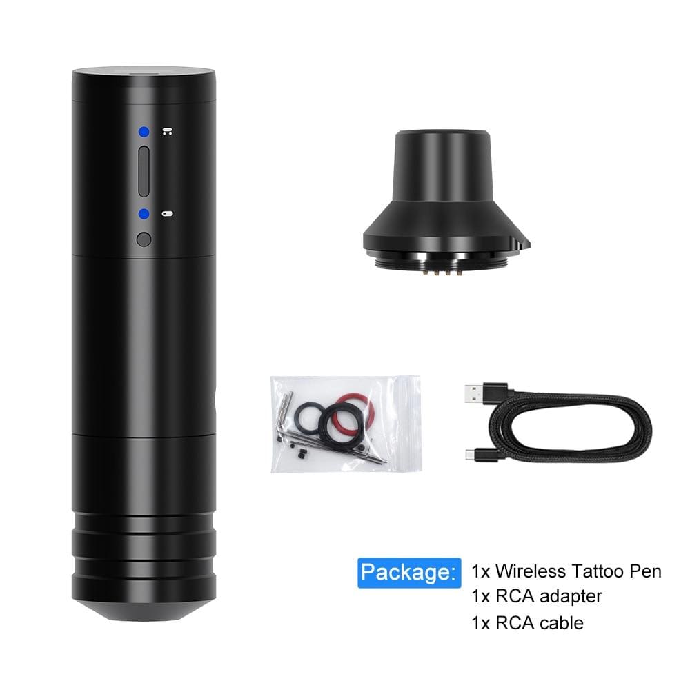 Planet Gates Wireless Tattoo Pen Machine Powerful Coreless DC Motor Fast Charging 2400 mAh Lithium Battery for Artist Body