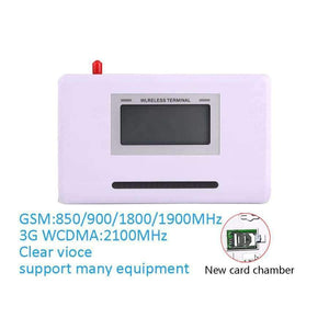 Planet Gates Wireless Terminal WCDMA 3G 2100MHZ Alarm System Communications Equipment GSM terminal Desktop LCD display