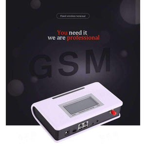 Planet Gates Wireless Terminal WCDMA 3G 2100MHZ Alarm System Communications Equipment GSM terminal Desktop LCD display