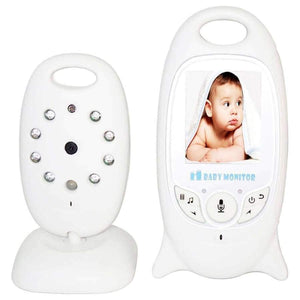 Planet Gates Wireless Video Baby Monitor Night Vision Two-way Radio Baby Camera Electronics Temperature Monitoring Mini Babe Camera VB601