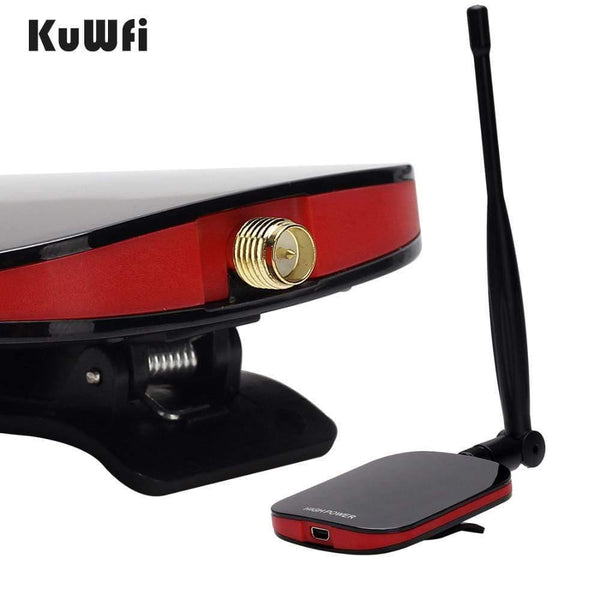 Planet Gates Wireless Wifi Adapter Network Card Free Internet Long Range USB Adapter 150Mbps Wifi Decoder With 5dBi Antenna