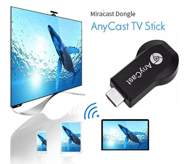 Planet Gates Wireless WiFi Display Dongle Screen Mirroring Audio Video Adapter for iPhone 5 5S 6 6S 7 8 Plus X For iPad & Android Phone to TV