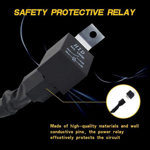 Planet Gates Wiring Harness Switch Relay Kit for Connect 2 LED 300W Work Driving Light Bar 4WD