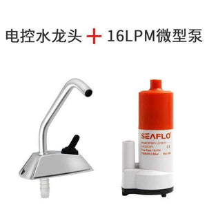 Planet Gates with 16LPM PUMP 12V Electrically Controlled Faucet of RV Water System Automatic Drainage of Tea Bar Faucet Water Tank Pump