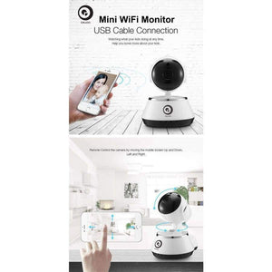 Planet Gates With 8g TF Card / United States Digoo BB-M1 Wireless WiFi USB Baby Monitor Alarm Home Security IP Camera 64G TF HD 720P Audio Netip Protection Wifi Camera 3.6mm