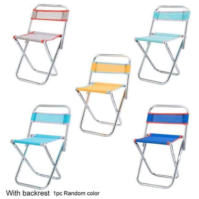 Planet Gates With backrest Outdoor Chairs Kids Adults Outdoor Furniture Beach Chair Ultralight Seat Fishing Stool Stainless Steel Protable Picnic Chair