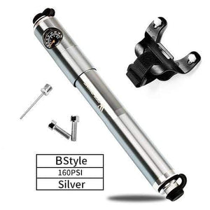Planet Gates With barometer / China Cycling Pump Hose Gauge Bicycle Adapter Alloy Portable Tire Inflator Air Needle Schrader Presta Valve Hand Bike Pump