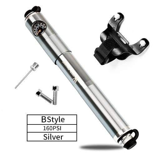 Planet Gates With barometer / China Cycling Pump Hose Gauge Bicycle Adapter Alloy Portable Tire Inflator Air Needle Schrader Presta Valve Hand Bike Pump