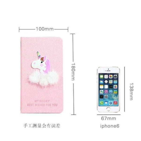 Planet Gates with box Creative New Cartoon Unicorn Notebook with box gift Set Girl Heart Stationery Gifts Notebooks & Writing Pads