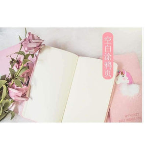 Planet Gates with box Creative New Cartoon Unicorn Notebook with box gift Set Girl Heart Stationery Gifts Notebooks & Writing Pads