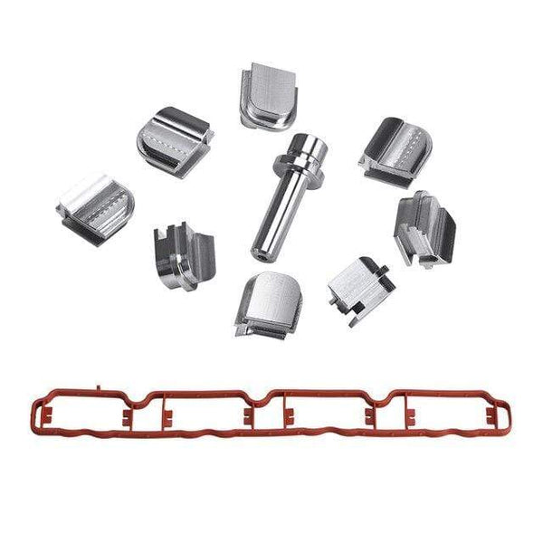 Planet Gates with gasket Intake manifold Runner Flap Delete Swirl Flap Flaps Gasket for Audi/VW EA113 2.0 TFSI PQY-IMK07