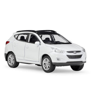 Planet Gates with retail box Diecast 1:36 Scale Model Car Hyundai Tucson IX35 SUV Pull Back Toy Vehicle Alloy Toy Metal Toy Car For Kid Gift Collection