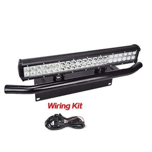 Planet Gates With Wiring / Russian Federation LED 20inch 126w 12V LED Light Bar License Plate Bracket Bull Bar IP67 Combo Beam Straight Car Offroad 4x4 for Jeep ATV