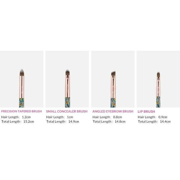 Planet Gates without bag Makeup Brushes 12PCS Set Bamboo Make Up Brush Soft Synthetic Collection Kit with Powder Contour Eyeshadow Eyebrow Brushes