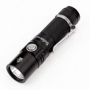 Planet Gates without battery / Black Sofirn New SP10 V2.0 EDC Flashlight AA Tactical LED Flashlight 14500 Cree XPG2 550lm Mini Portable Flash Light Torch Lamp