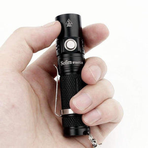 Planet Gates without battery / Black Sofirn New SP10 V2.0 EDC Flashlight AA Tactical LED Flashlight 14500 Cree XPG2 550lm Mini Portable Flash Light Torch Lamp