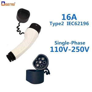 Planet Gates Without Cable OSENSI 16A Type 2 IEC62196-2 EV Plug Charging Station Side Standard Mennekes Male Connector Electric Car charger EVSE