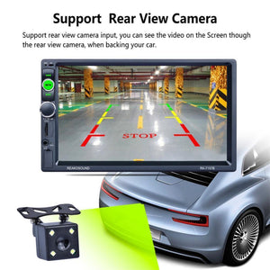 Planet Gates without camera 7inch  2DIN Car Bluetooth MP5 Player Rear View Camera FM / AM / RDS / BT Steering Wheel Control Car Radio Media Player