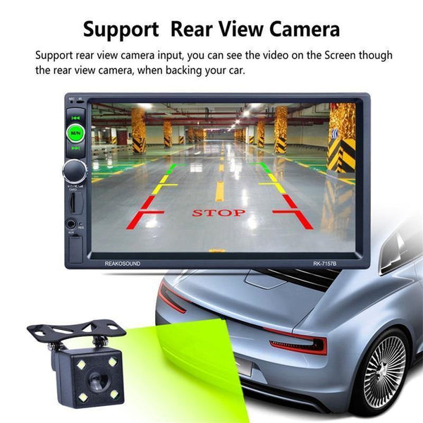 Planet Gates without camera 7inch  2DIN Car Bluetooth MP5 Player Rear View Camera FM / AM / RDS / BT Steering Wheel Control Car Radio Media Player