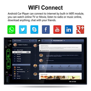 Planet Gates without camera FHD Capacitive Touch Screen Car Radio Media DVD Player Built-in Wifi GPS Navigation Android 6.0 System Mobile Phone