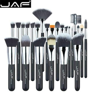 Planet Gates Without Case 24pcs Professional Makeup Brushes Set High Quality Make Up Brushes Full Function Studio Synthetic Make-up Tool Kit J2404YC-B