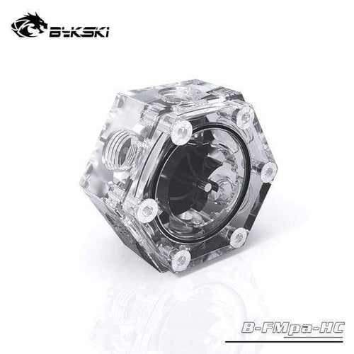 Planet Gates without light Acrylic Flow Meter 6-Way G1/4 Thread 5V GND Light to AURA Coolant Filter Computer Cooler Fittings 6-Way Holes Filter