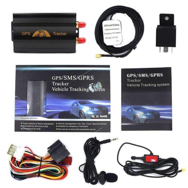 Planet Gates without original box GSM/GPRS Tracking Vehicle Car GPS Tracker tk103a  TK103 GPS103A Real time tracker  Door shock sensor ACC alarm
