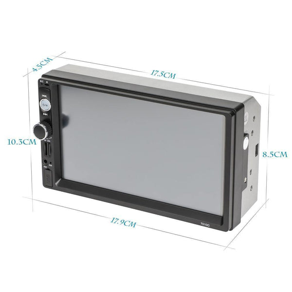 Planet Gates Without Rear Camera 2 din 7'' HD Car Radio GPS Navigation Player Camera Bluetooth AUX MP5 Stereo FM Audio USB Auto Electronic 2din Autoradio