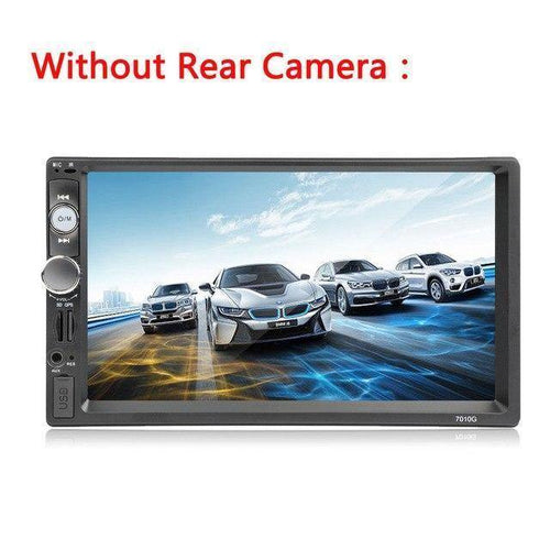 Planet Gates Without Rear Camera 2 din 7'' HD Car Radio GPS Navigation Player Camera Bluetooth AUX MP5 Stereo FM Audio USB Auto Electronic 2din Autoradio