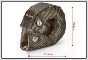 Planet Gates WLR - 100% Full Titanium T3 Turbo Blanket Turbo Heat Shield Fit : T2 T25 T28 GT28 GT30 GT35 And Most T3 Turbo WLR1303-2T/TBF03