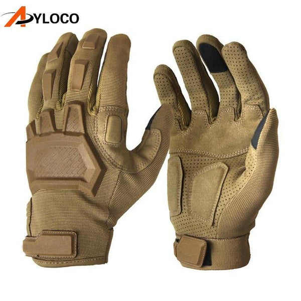 Planet Gates Wof Brown / M Touch gloves Airsoft Paintball Military gloves Men Army Special Forces  Bicycle Full Finger Gym Gloves