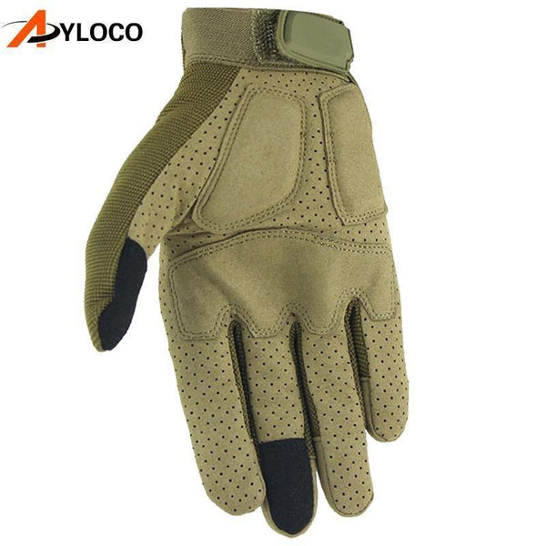 Planet Gates Wof Brown / M Touch gloves Airsoft Paintball Military gloves Men Army Special Forces  Bicycle Full Finger Gym Gloves