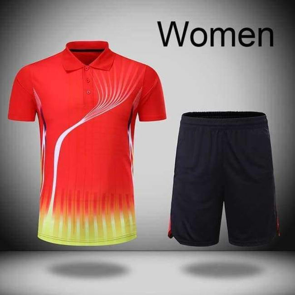 Planet Gates Woman 1 set 1 / M Print table tennis clothes Women/Men , Badminton sets , table tennis sets , badminton shirt + shorts  210