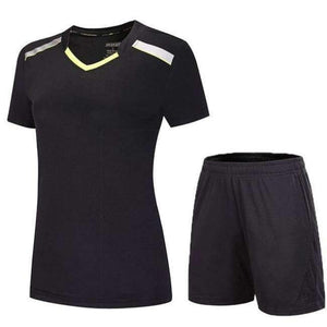 Planet Gates Woman 1 set 1 / M Tennis suit,Tennis set, table tennis clothes, badminton wear sets ,Qucik dry Badminton sports clothes Women/Men,3886
