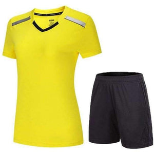 Planet Gates Woman 1 set 3 / M Tennis suit,Tennis set, table tennis clothes, badminton wear sets ,Qucik dry Badminton sports clothes Women/Men,3886