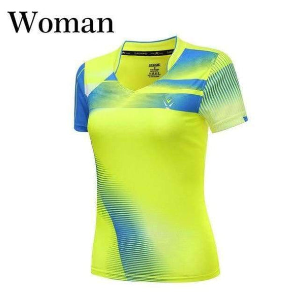 Planet Gates Woman 1 shirt 2 / M Print Badminton Quick dry sports shirt , Tennis t shirt Male/Female , Tennis shirts ,Table Tennis t shirt  3867AB