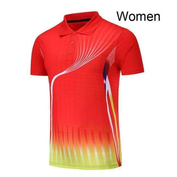 Planet Gates Woman 1 shirt 2 / M Quick dry Name Badminton shirt Men/Women , Tennis t-shirts , sports table tennis shirt , pingpong t-shirt 210AB
