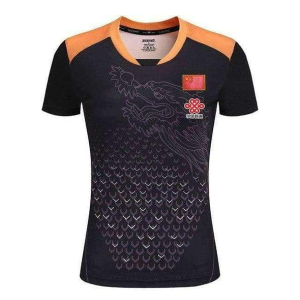 Planet Gates Woman 1 shirt / M Dragon table tennis shirts Men / Women , pingpong shirt , Chinese table tennis clothes men , table tennis sport shirts