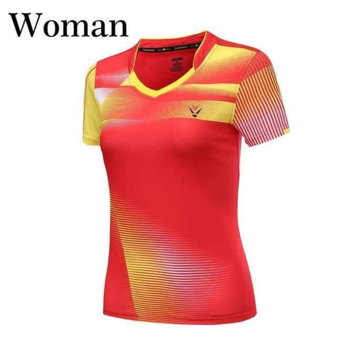 Planet Gates Woman 1 shirt / M Print Badminton Quick dry sports shirt , Tennis t shirt Male/Female , Tennis shirts ,Table Tennis t shirt  3867AB