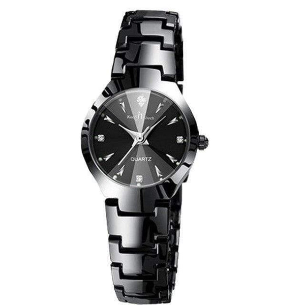 Planet Gates Woman Black / China Couple Watches Top brand Luxury Mens Watch Lovers Fashion Quartz Waterproof Women's Male Gold Wrist Watches 2018