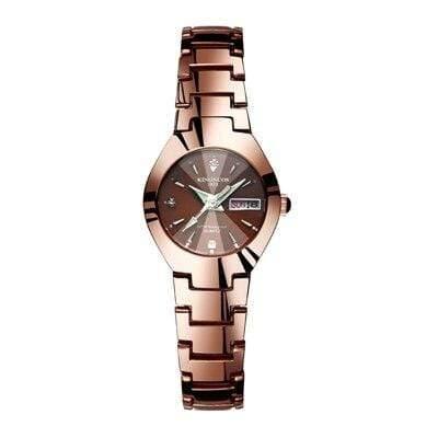 Planet Gates Woman gold Watch Waterproof Tungsten Steel  Men Women Couples Lovers Watches Set Wristwatches Relogio Feminino